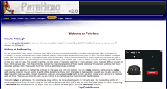 Desktop Screenshot of pathhero.codemann8.com